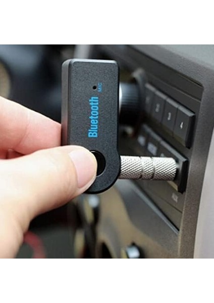 Bluetooth Araç Kiti 3.5mm Aux Ses Kablosu Stereo Destekli Telefon Müzik Alıcı Cn Wireless Oto Teyp Mic fırsatları