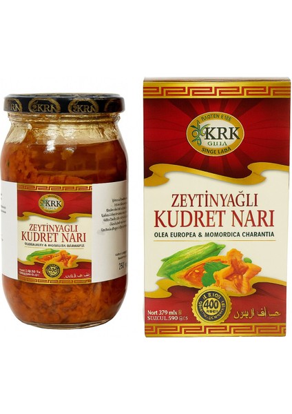 Doğal Zeytinyağlı Kudret Narı Macunu 300G – Ev Yapımı Geleneksel Tarif