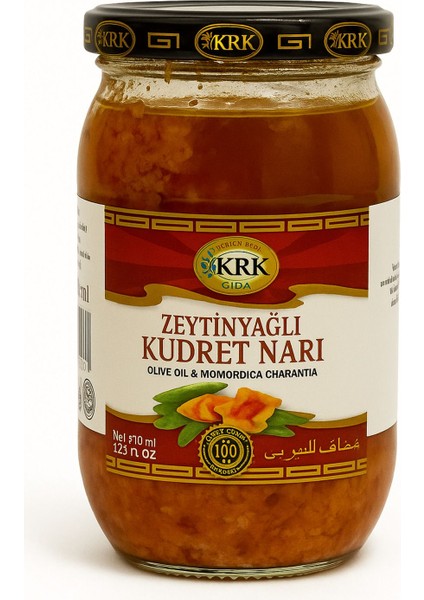 Doğal Zeytinyağlı Kudret Narı Macunu 300G – Ev Yapımı Geleneksel Tarif modelleri