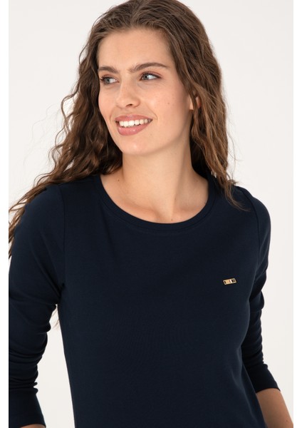 Kadın Lacivert Sweatshirt 50315419-VR033 fiyatları