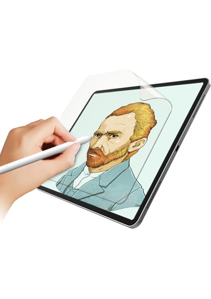 Apple iPad Pro 12.9" Made In Korea Kutu İçinde 2 Adet Kağıt Dokulu Ekran Koruyucu Film modelleri