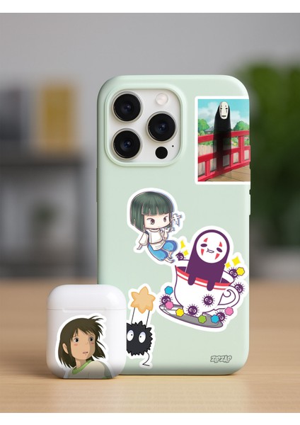 Spirited Away Ghibli Anime Telefon Laptop Bullet Journal Yapışkanlı Folyo Sticker Paketi fiyatları