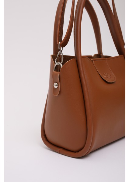 Taba SHK190 Suni Deri Çıkarılabilir Makyaj Çantalı Çıtçıtlı El, Kol ve Omuz Çantası indirimleri