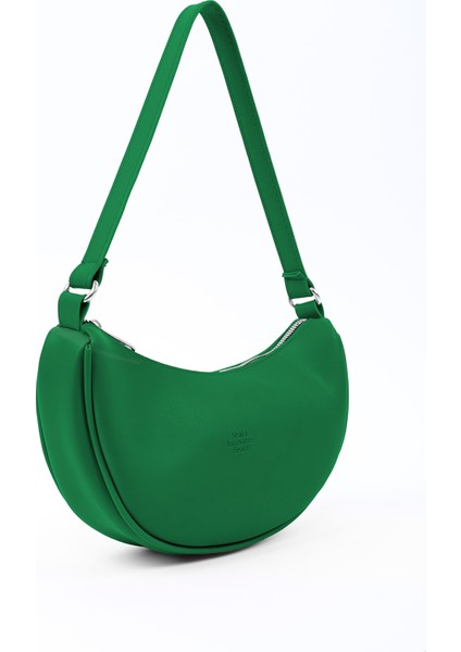 Çimen Yeşili SHK26 Tek Bölmeli Suni Deri El ve Omuz Çantası U:12 E:26 G:6 cm fiyatları