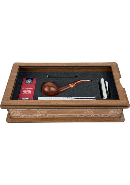 Özel Ahşap Kutusunda Şahin Pipo Seti Model - 5 fiyatları