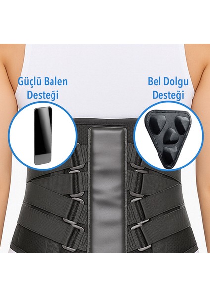 Ankaflex Medikal Bel Korsesi Ekstra 3D Bel Dolgu Aparatlı fiyatları