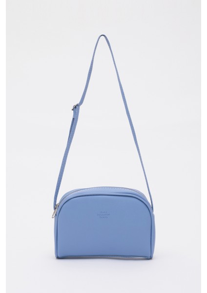 Mavi Shk25 Mini Urban Çapraz Askılı Tek Bölmeli Suni Deri Kol ve Omuz Çantası