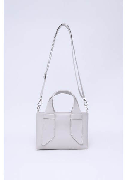 Gri SHK60 Suni Deri, Tek Bölmeli, Fermuarlı, Ayarlanabilir Askılı, El, Kol Ve Omuz Çantası fırsatları