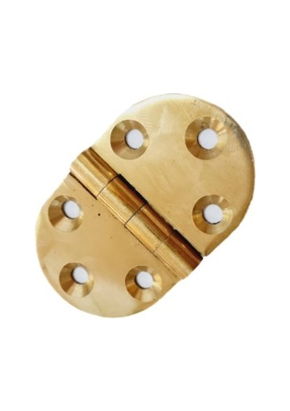 Pirinç Oval Yaprak Menteşe 40X67X3,5 mm – 4 cm Dekoratif Menteşe / 5 Adet modelleri