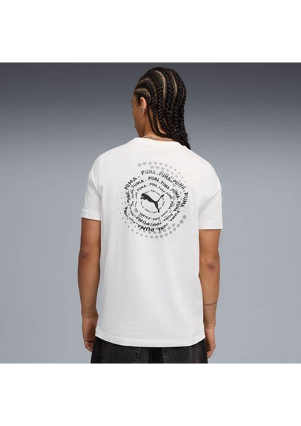 Graphıc Tee Beyaz Erkek T-Shirt 688042-02 modelleri