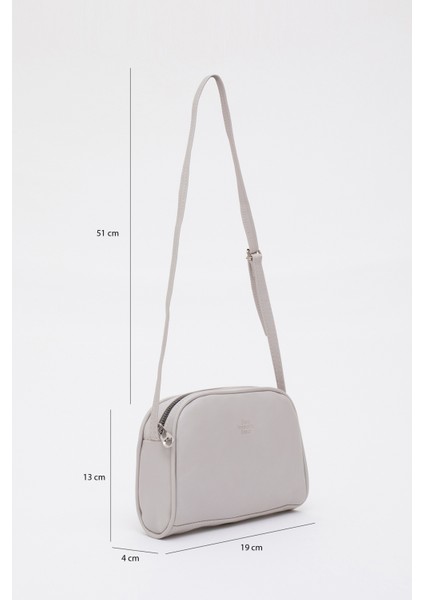 Gri Shk25 Mini Urban Çapraz Askılı Tek Bölmeli Suni Deri Kol ve Omuz Çantası fiyatları