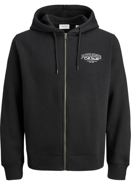 Jjmakoto Siyah Erkek Sweatshirt 12278607