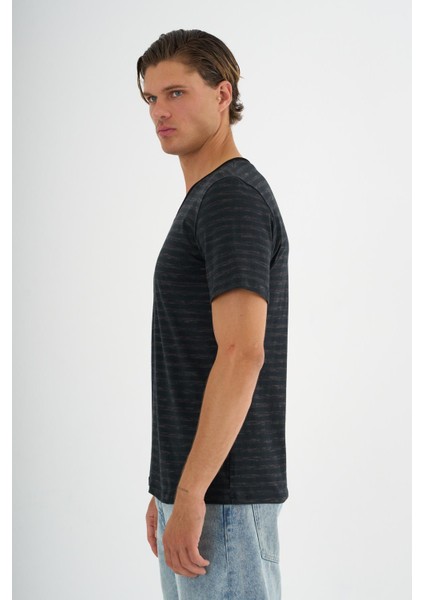 Alexandergardı V Yaka Çizgili T-Shirt fiyatları