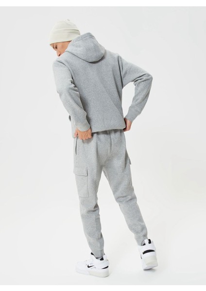 Sportswear Club Fleece Gri Erkek Eşofman Altı