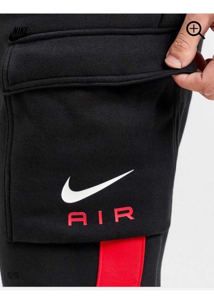 Sportswear Air Fleece Pamuklu Şardonlu Cargo Erkek Eşofman Altı indirimleri