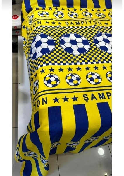 Taraftar Temalı Tek Kişilik Pike ve Çarşaf Seti – 160X240 cm | %100 Pamuklu fırsatları