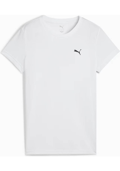 Ess Poly Tee Beyaz Kadın T-Shirt 682376-02 fırsatları