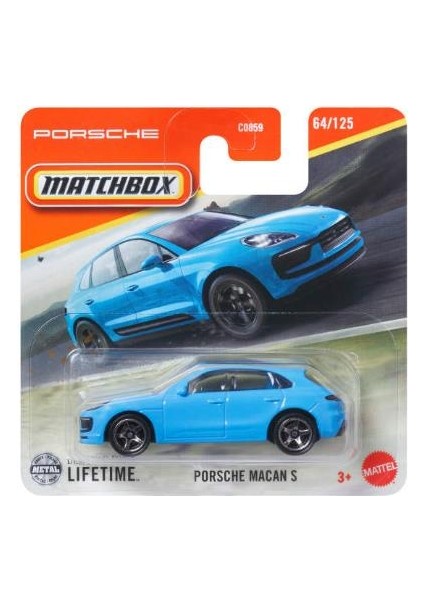 Matchbox Tekli Arabalar Porsche Macan S JBR64