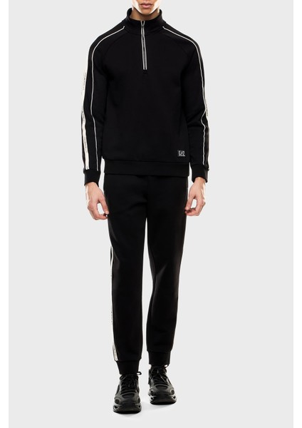 Logolu Pamuklu Regular Fit Yarım Fermuarlı Dik Yaka Sweat Erkek Sweat 7M000971 AF10377 UC001 fiyatları