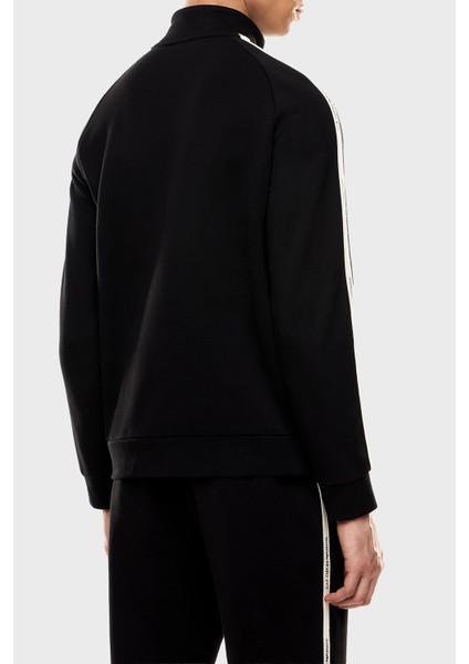 Logolu Pamuklu Regular Fit Yarım Fermuarlı Dik Yaka Sweat Erkek Sweat 7M000971 AF10377 UC001 modelleri