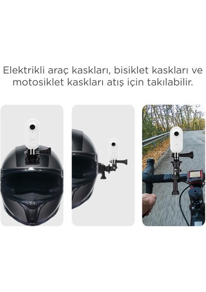 Cmr-34 Beyaz 4K Kayıt, Geniş Açı,manyetik ve Klips Tasarımlı Giyilebilir Aksiyon ve Motosiklet Kamerası fırsatları