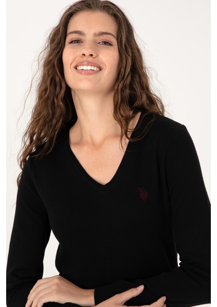 Kadın Siyah Kazak /triko 50313590-VR046 fiyatları