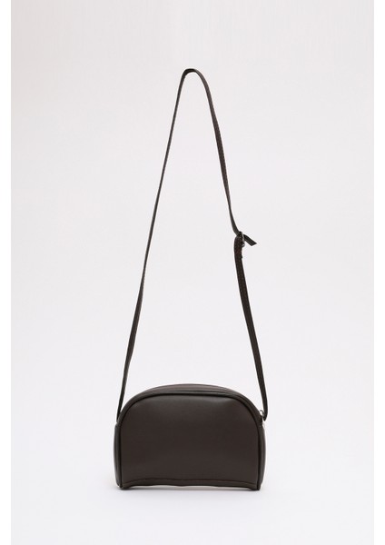 Kahve Rengi Shk25 Mini Urban Çapraz Askılı Tek Bölmeli Suni Deri Kol ve Omuz Çantası modelleri