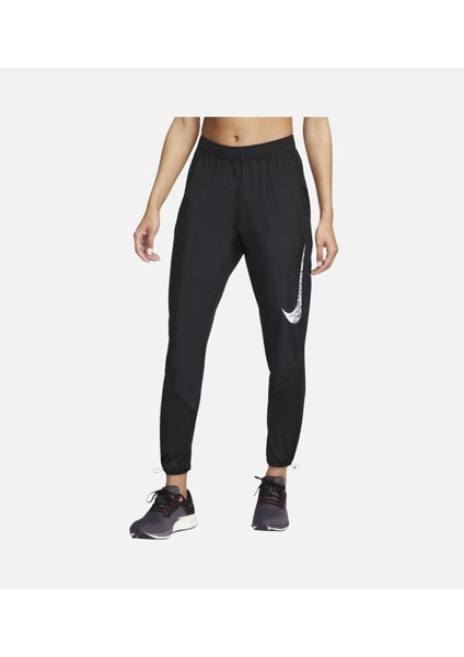 Dri-Fit Swoosh Run Mid-Rise Running Koşu Kadın Eşofman Altı