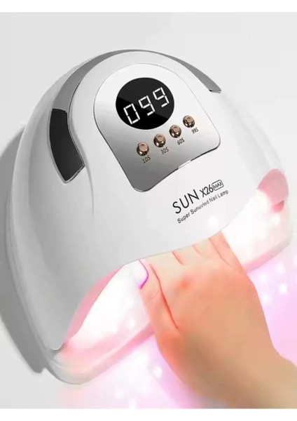 Sun x 26 Uv Led Tırnak Kurutucu 380 W 81 Uv Led Protez Tırnak Kalıcı Oje Kurutma Makinesi