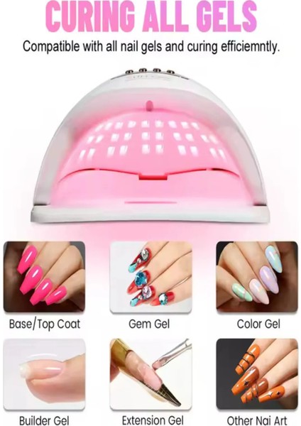 Sun x 26 Uv Led Tırnak Kurutucu 380 W 81 Uv Led Protez Tırnak Kalıcı Oje Kurutma Makinesi modelleri