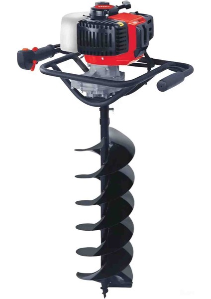 İyisi Yok 20 cm Çaplı Toprak Burgu Makinesi Delme Çukur Açma Kazma fiyatları