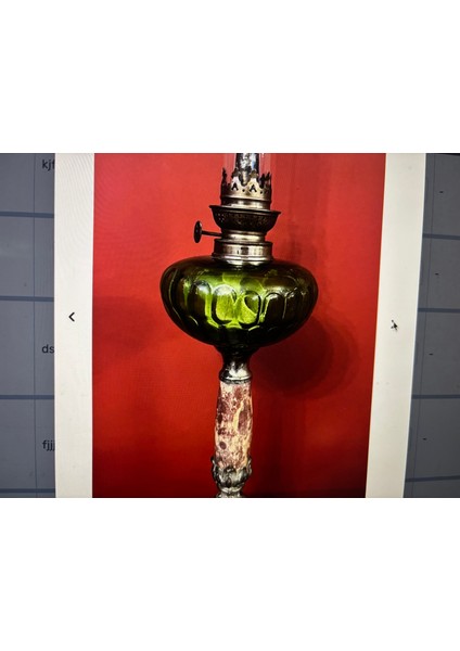 Fransız Gaz Lambası 60 cm Yüksekliğinde fırsatları