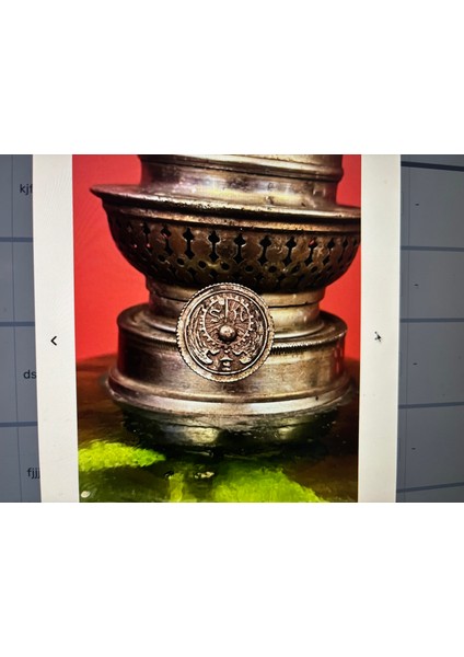 Fransız Gaz Lambası 60 cm Yüksekliğinde indirimleri