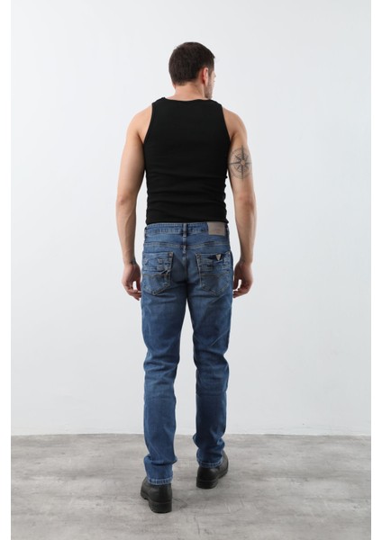 Erkek Jean Pantolon Mavi indirimleri