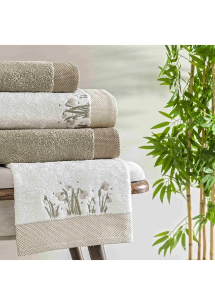 Yeni Sezon Pure Cotton Classic Aile Seti Lilya ( Ekru-Camel ) fiyatları