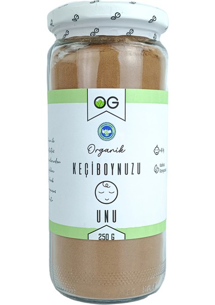 Og Natural Organik Keçiboynuzu Unu 250 gr