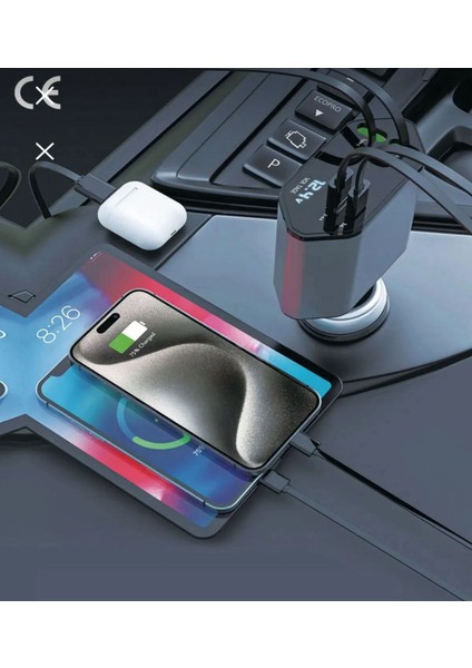 66W Hızlı Araç Şarj Aleti Şarj Başlığı fiyatları