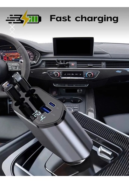 66W Hızlı Araç Şarj Aleti Şarj Başlığı modelleri