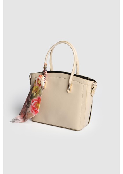 Lagraccio Paris Kadın Jeev Fularlı El ve Askılı Çanta Vizon modelleri