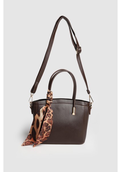 Lagraccio Paris Kadın Jeev Fularlı El ve Askılı Çanta Kahve fırsatları