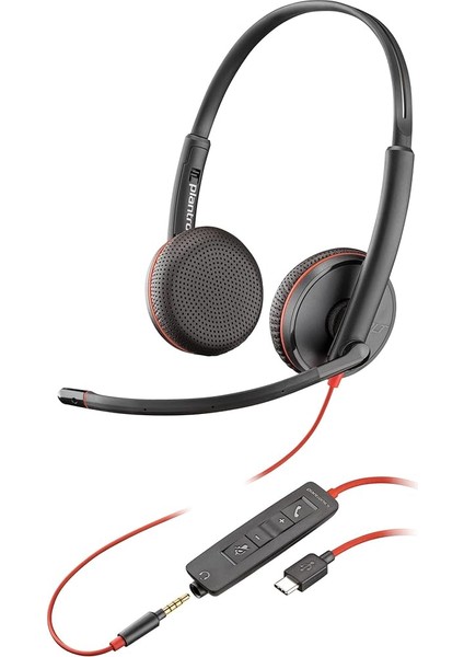 / Plantronıcs C3225USB-A/C Stereo Kulaklık