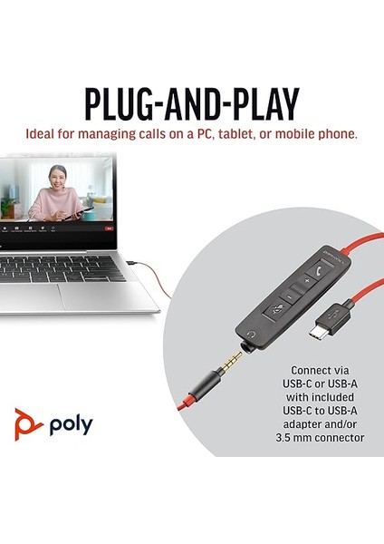 / Plantronıcs C3225USB-A/C Stereo Kulaklık modelleri