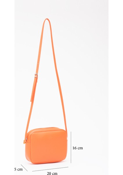 Turuncu U23 Suni Deri ,tek Bölmeli, Fermuarlı,süet Iç Kumaş, Ayarlanabilir Askılı, Mini Urban Omuz Çantası fiyatları