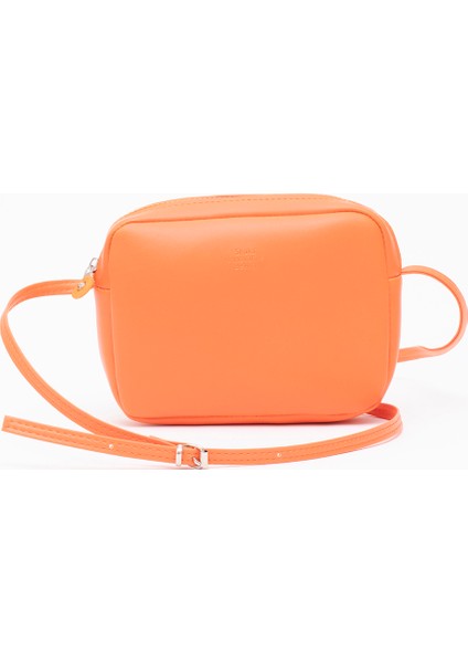 Turuncu U23 Suni Deri ,tek Bölmeli, Fermuarlı,süet Iç Kumaş, Ayarlanabilir Askılı, Mini Urban Omuz Çantası indirimleri