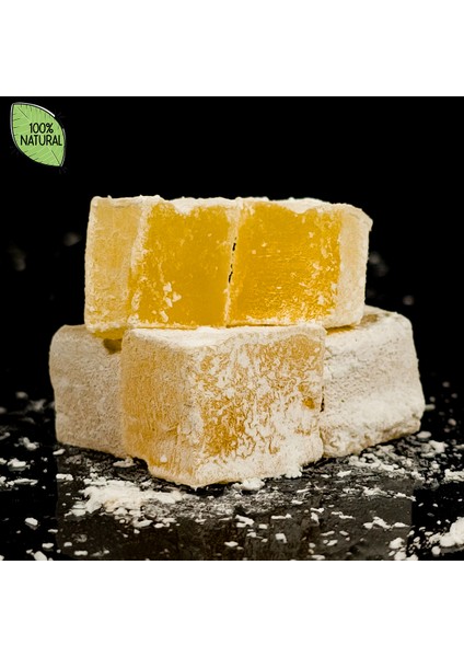 Damla Sakızlı Safranbolu Lokumu (Net 872 gr) Vegan, Glikozsuz, Doğal Lokum