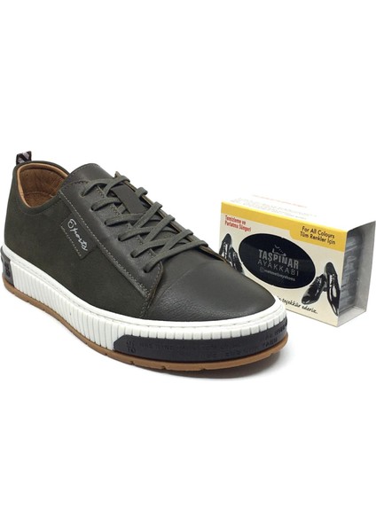 Lisans %100 Hakiki Nubuk Deri Ortopedik Erkek Günlük Sneaker Yazlık Ayakkabı Yeni Sezon 40-44