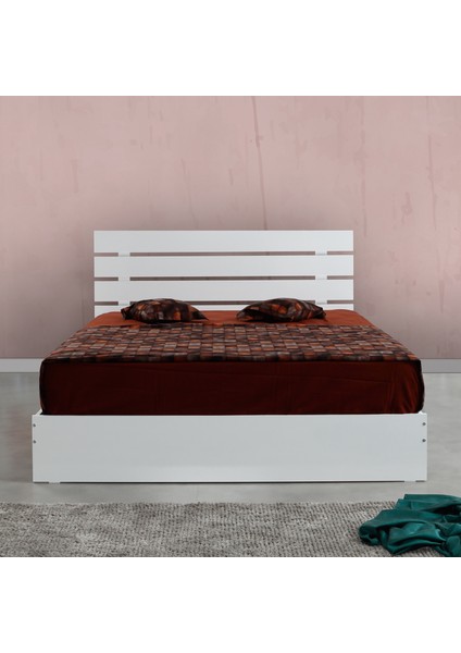 Huga Ahşap Karyola, Beyaz, Ölçü Seçenekleri modelleri