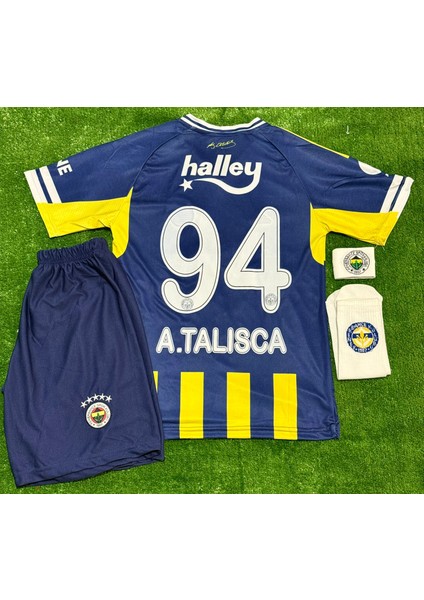 Fenerbahçe 2026 Talısca Iç Saha Parçalı Yeni Sezon Çocuk Forması 4'lü Set