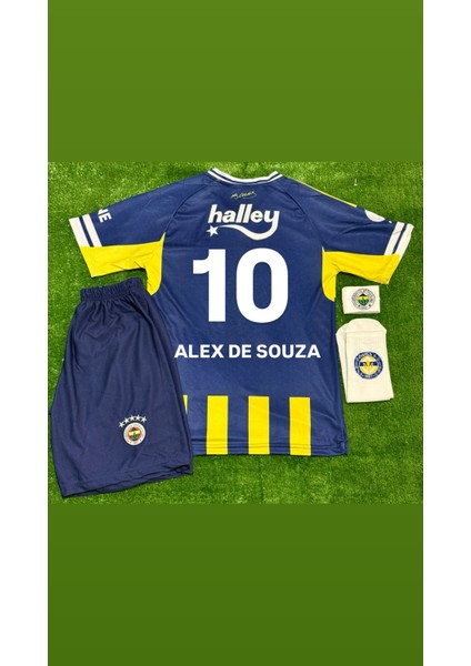 Fenerbahçe 2026 En Alex De Souza Iç Saha Parçalı Yeni Sezon Çocuk Forması 4'lü Set