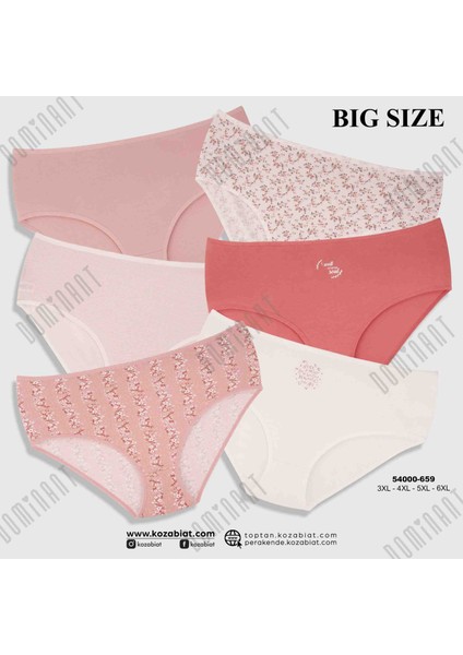 54000-659 Bayan Bato 6'li Külot fiyatları